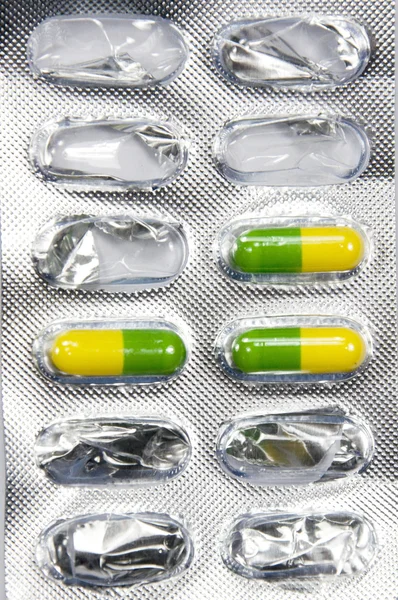 Cápsulas medicinales — Foto de Stock