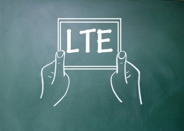 LTE communication technology sign