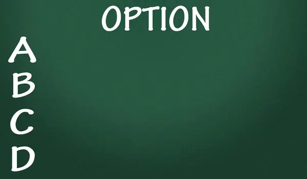 Option list — Stock Photo, Image