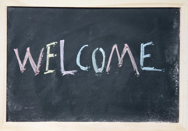 Welcome sign — Stock Photo, Image