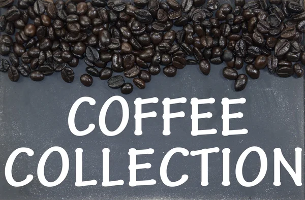 Coffee collection sign — Stock Photo, Image