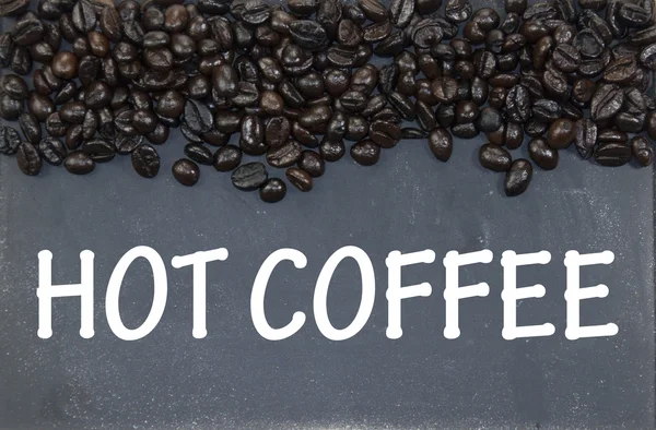 Sıcak kahve işareti — Stok fotoğraf
