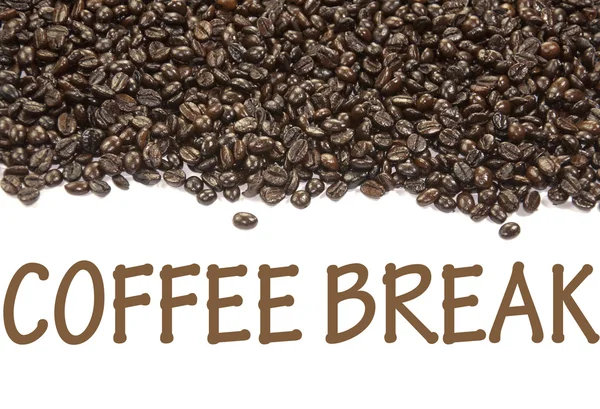 Značka coffee break — Stock fotografie