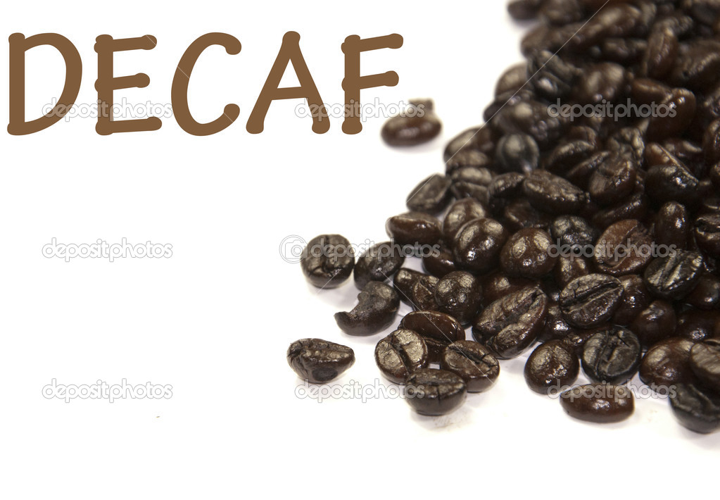decaf coffee sign
