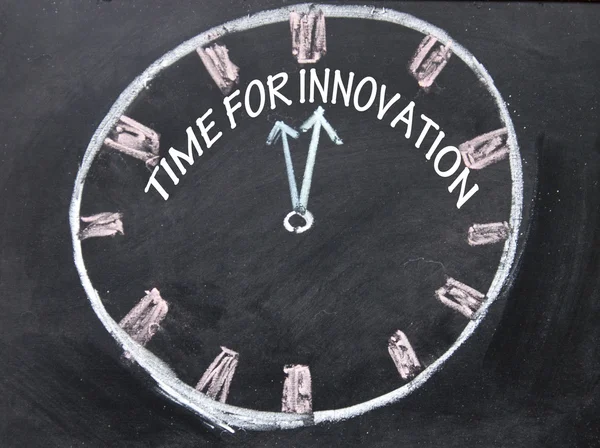 Hora del reloj de la innovación —  Fotos de Stock