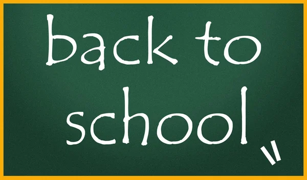 Back to school title symbol — Stock Photo, Image