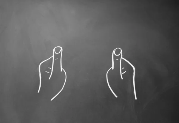 Ręce podnoszenia gest — Zdjęcie stockowe
