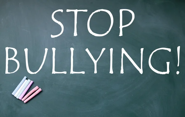 Stop bullying title — Stock Photo, Image