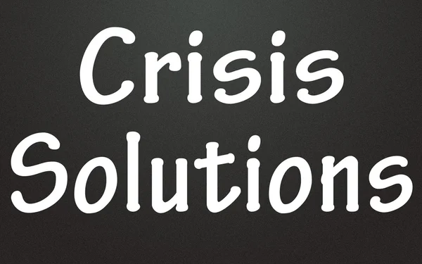 Crisis solutions symbol — Stock Photo, Image