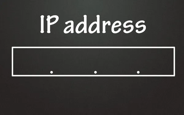 Symbole d'adresse IP — Photo