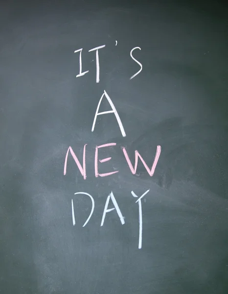 It is a new day symbol — Stock Photo, Image