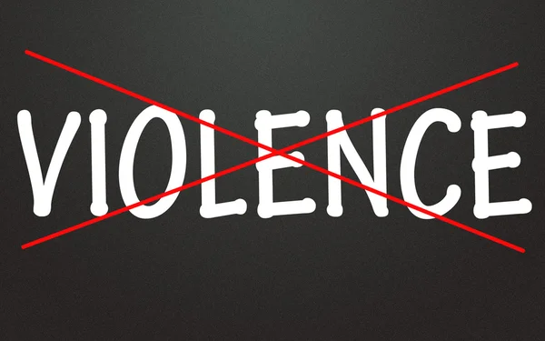 Anti-violence symbol — Stock Photo, Image
