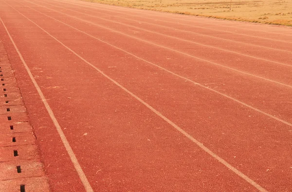 Atletiek bijhouden — Stockfoto