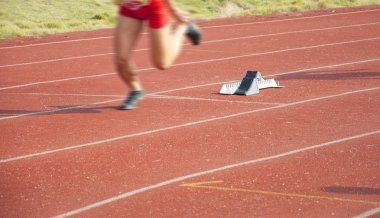 bir yarışın başlamasından