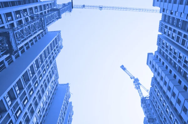 Apartment building site — Stock Photo, Image