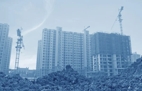 Apartment building site — Stock Photo, Image