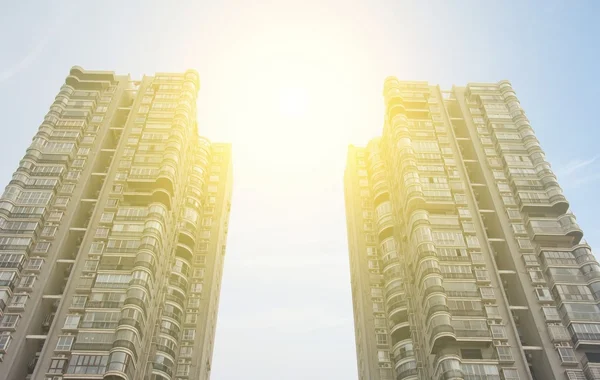 Çin'de yüksek katlı daire — Stok fotoğraf