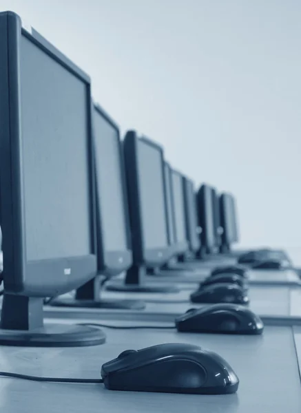 Computer classroom — Stock Photo, Image