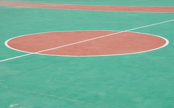 Açık basketbol sahası — Stok fotoğraf