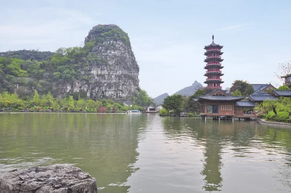 Chinese park — Stockfoto