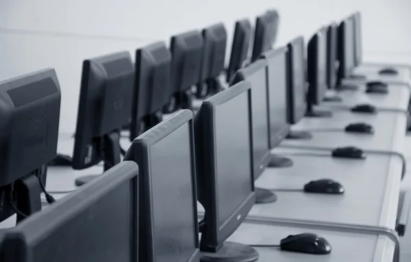 Computer classroom — Stock Photo, Image