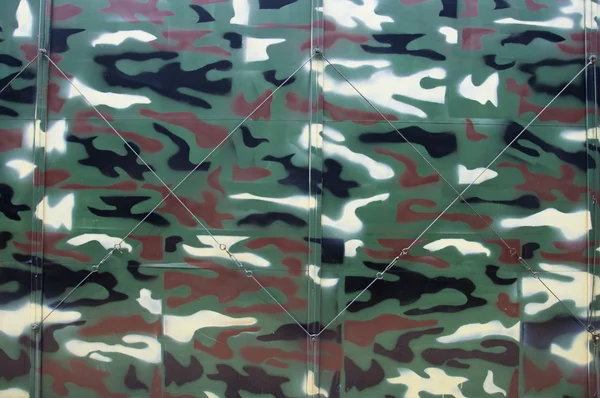 Kamouflage tält bakgrund — Stockfoto