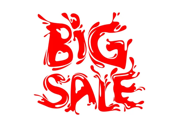 Big sale promo department store — Stock Vector