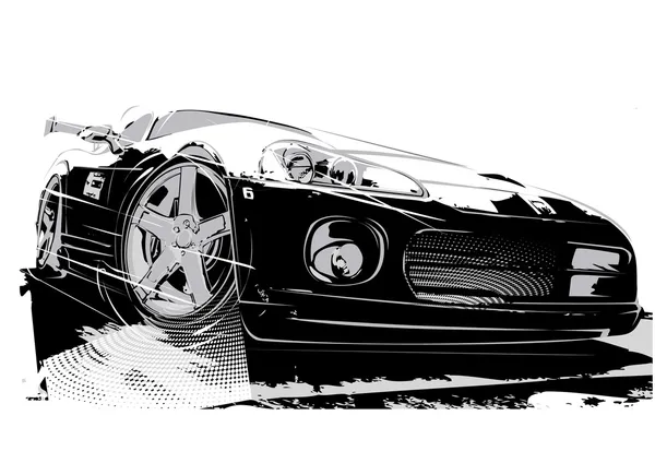 Sport Car ilustração —  Vetores de Stock