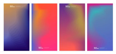 Yaz koleksiyonları için vektör renkli sıvı ve akışkan arkaplan