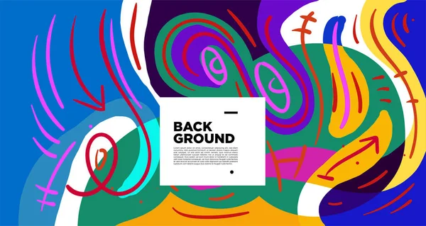 Soyut eğri şekilli web pankartı, kopyalama alanı için parlak arkaplan 