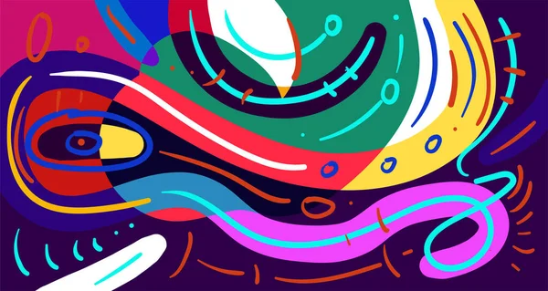 Parlak kıvrımlı şekiller. Kopya alanı için Endonezya desen arkaplanı