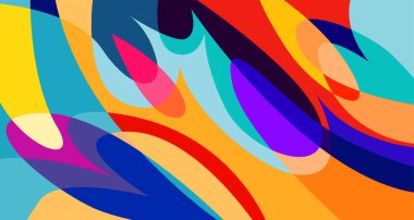 Soyut sıvı şekil. Sıvı geometrik tasarım. Geometrik çizgiler, noktalar, batik Endonezya desenli izole eğimli dalgalar. Vektör illüstrasyon tasarımı.