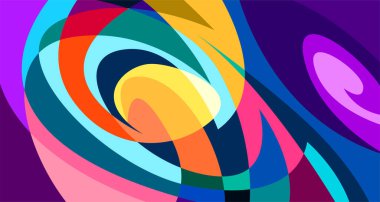 Soyut sıvı şekil. Sıvı geometrik tasarım. Geometrik çizgiler, noktalar, batik Endonezya desenli izole eğimli dalgalar. Vektör illüstrasyon tasarımı.