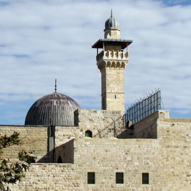  Kudüs El Aksa Camii kubbe ve Minare 2012