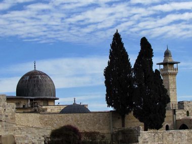  Kudüs Mescid-i Aksa iki selvi 2012