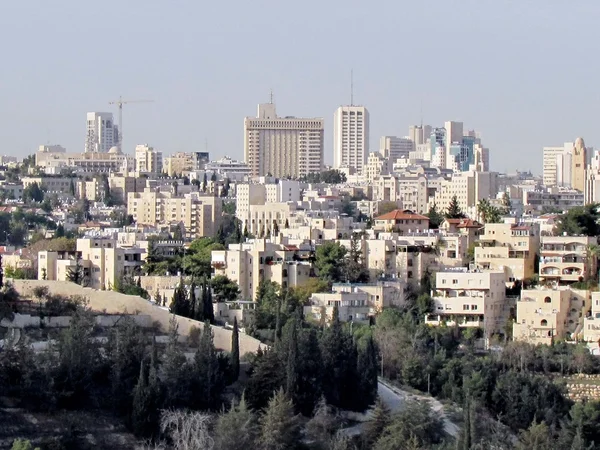Vue sur Jérusalem depuis Haas Promenade 2012 — Photo