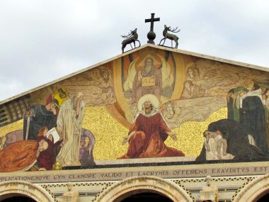  Bütün Milletler orta kısmında gable 2012 Kudüs Kilisesi