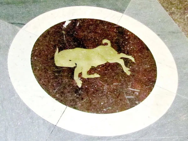 Зодиакальный знак Вашингтонской библиотеки Конгресса Козерога 2013 — стоковое фото