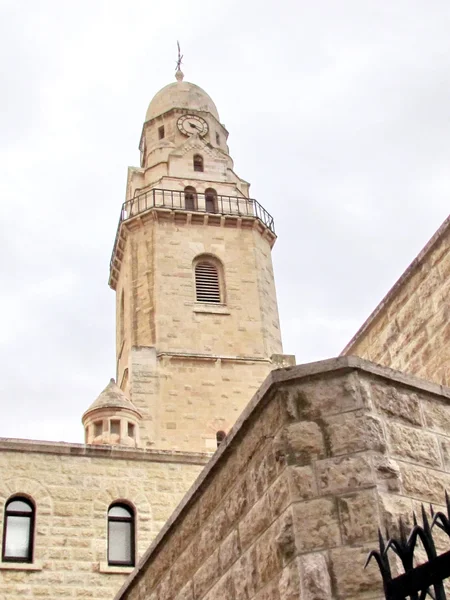 Jerusalem Dormition Abbey Tower 2012 — Stockfoto