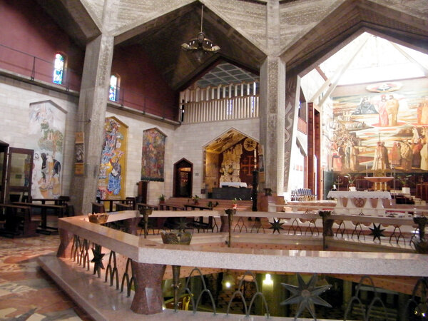 Nazareth Church of the Annunciation The upper tier 2010