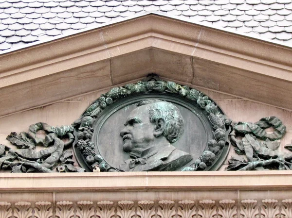 Washington Renwick Gallery Pediment 2011 — Stock Photo, Image