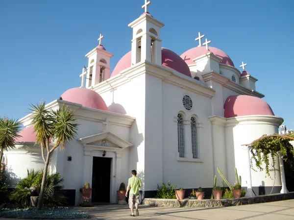 Kafarnao Chiesa ortodossa 2010 — Foto Stock