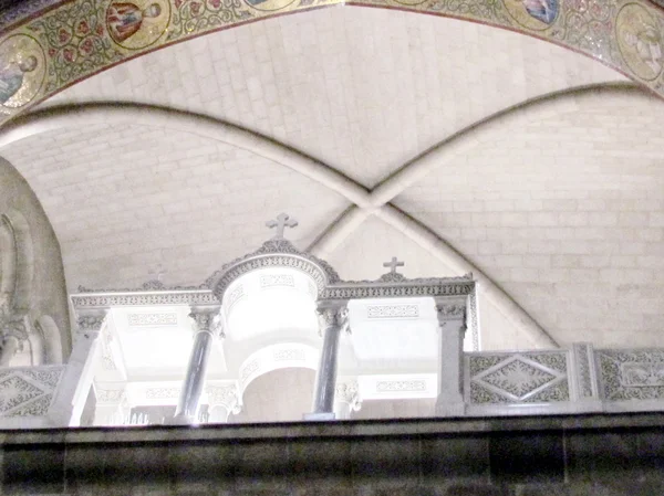 Jerusalem Holy Sepulcher upper balcony of Catholicon 2012 — Stock Photo, Image