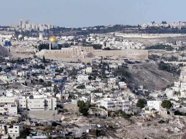 Jerusalem view of Old City 2012 — Stock Photo, Image