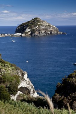 Ischia Adası (İtalya) Santangelo köy 3