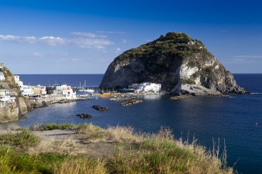 santangelo eski balıkçı köyü Ischia Adası