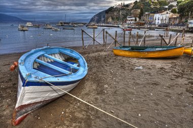 Seiano,fishing village,Sorrento peninsula, Italy clipart