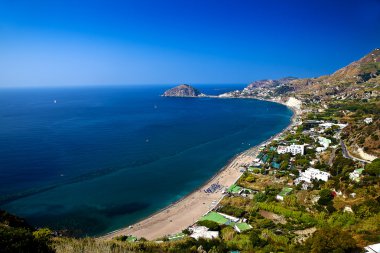 İtalya maronti beach barano Ischia Adası
