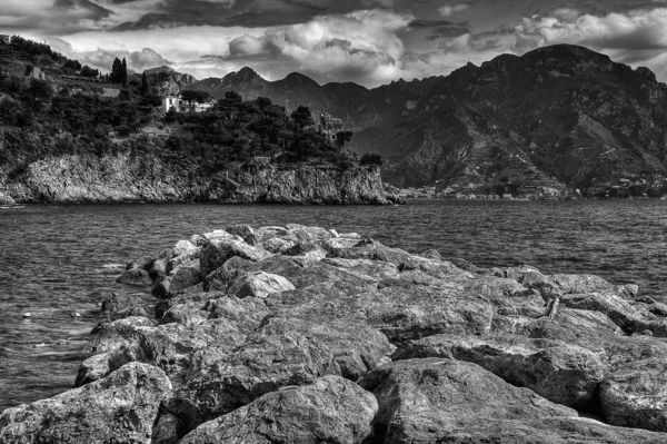 Conca dei Marini Amalfi cost landscape — Stock Photo, Image