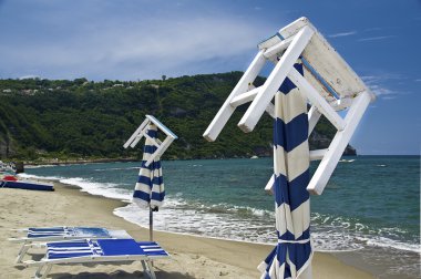 citara beach Ischia Adası İtalya